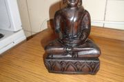 Hand Carved Wooden Budda Statue for Sale