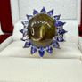 Sapphire & Tanzanite Ring Image 10