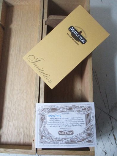 Midleton Whiskey Wooden Box