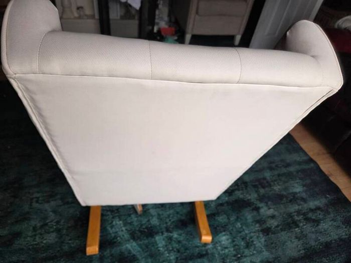 Wing Backed Rocking Chair