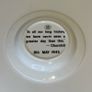 V E Day Commemorial Plate 40 years on by Fenton China Company Image 2