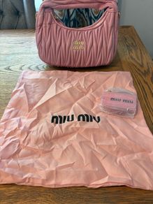 Pink shoulder bag