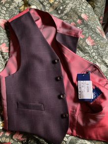 boy vest for suit (communion) 128-134 size 28