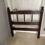 Bed head board and bed frame. Image 3
