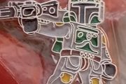star wars boba fett Lego pin