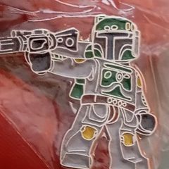 star wars boba fett Lego pin