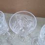 SET OF 4 Irish Waterford Crystal Cut Glass Sherry Glasses Pattern Clare Image 10