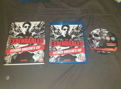 The Expendables Extended Directors Cut Blu Ray Movie STALLONE STATHAM ROCKY