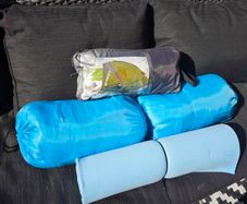 Hiking Tent with Sleeping Bags Set for 2