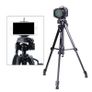 New Aluminum Alloy Expandable Professional Tripod Black Image 5