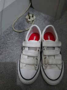 kids white converse