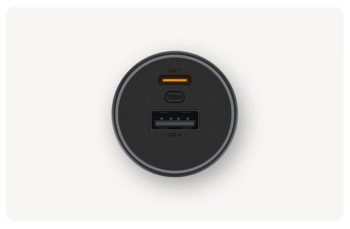 Xiaomi Mi 100W PD/PPS/QC4.0 Dual USB Mobile/Tab/Laptop Super Fast Car Charger + 1M USB-C PD 100W Charging Cable (Brand New/Warranty)