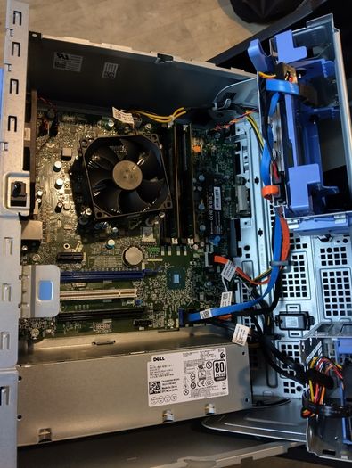 Dell OptiPlex 7050 MT (i5 6th Gen) and power cable