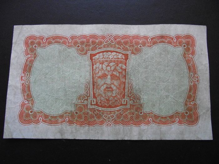 The Central Bank of Ireland. Lady Lavery 10 shillings (1957) #2