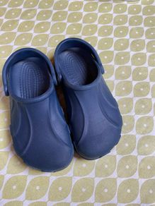 Navy blue crocs