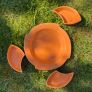 ceramic - mid century serving dish set Image 4