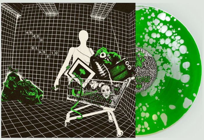 Frankie & The Witch Fingers "trash Classic" Clear W/ Green Liquid-filled Vinyl Free viewing