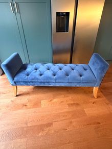 Navy Bed Bench