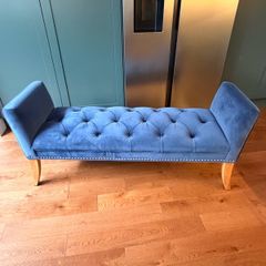 Navy Bed Bench