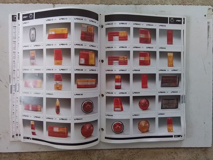 Lucas 1994 lighting Reference Book.