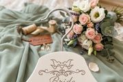 Bride Personalised Engraved Wedding Hanger