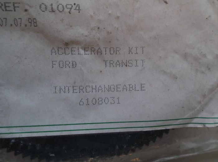 Ford Transit Clutch Ratchet Kit.