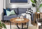 New Rustic Brown Coffee Table  - FREE P&P