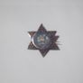 a antique solid silver and enamel irish brooch Image 6