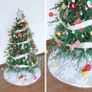 Christmas Tree Skirt 36 Inch Jacquard Cashmere Snowflake Xmas Tree Skirt MULTIPLE SIZES (FREE POSTAGE) Image 5