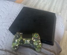 ps4 with controller and all cables