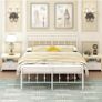 Small Double Bed Frame 4ft with Victorain Headboard and Footboard Image 6