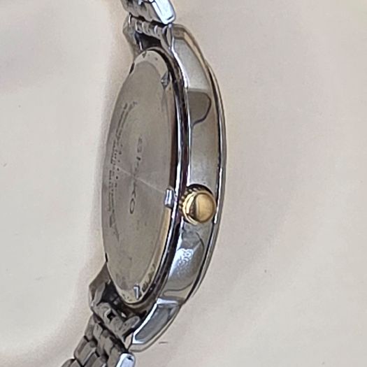 Seiko SUR107P1 Two-Tone Quartz Dress Watch