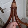 Ornate Wall Shelves | Maitland-Smith Hand Crafted Mahogany Image 6