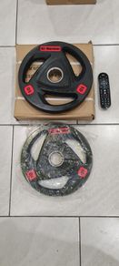 brand new 2x10kilo olymoic weight plates