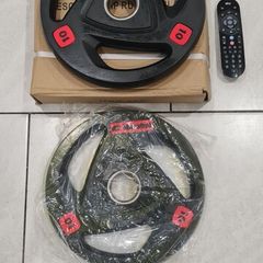 brand new 2x10kilo olymoic weight plates