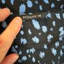 Long top - black with blue splashes Image 5