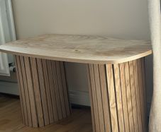 Light oak coffee table