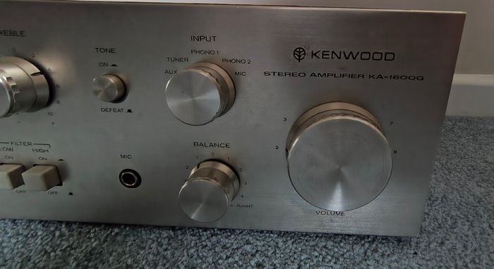 Vintage Hifi Amplifier Kenwood/Trio KA-1600G