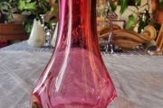 Murano Glass Ruby Vase