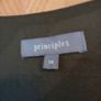 Principles  Dress With A Self Tie Belt.   S.14. Image 3