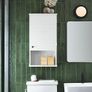 Bathroom Cabinet modern wall mounted with shelves Image 2