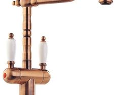 Copper sink tap