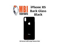 main image for ad iPhone XS Replacement Back Glass Door Cover with Adhesive Black