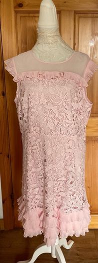 Very Occasion dress pink plus size New with tags