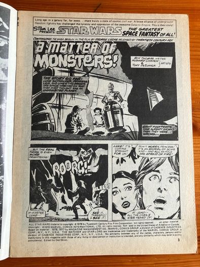 Comic: 'Star Wars Weekly' no. 48 / 1979