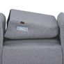 Upholstered Armchair, Grey Image 7