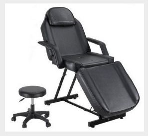 Balance Massage Treatment Therapy Tattooing Bed Chair with Stool