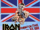 Iron Maiden vintage poster Monster Of Rock Donington Park UK 1988