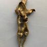 Antique Military  Metal Gilt Figure Image 2