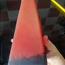 Franz Caffrey Rare Handcrafted Art Nouveau Pyramid Vase with Copper Embellishment Image 8